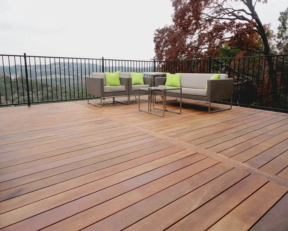 Decking flooring