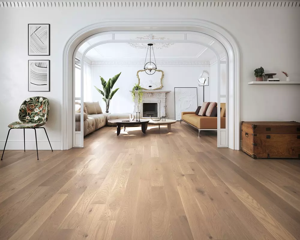 Hardwood flooring